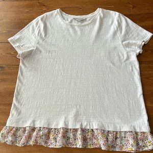 LOFT Shirt with flutter bottom